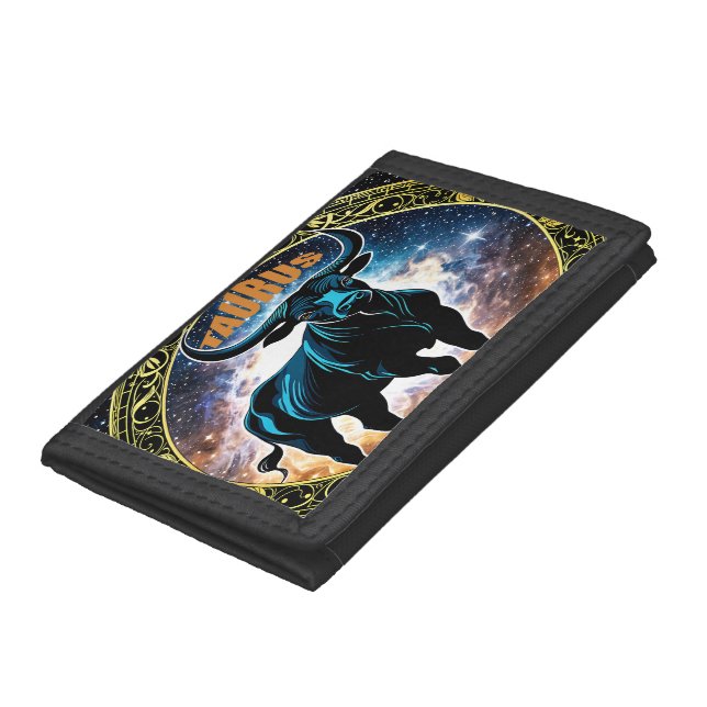 Taurus Astrology Trifold Wallet (Bottom)