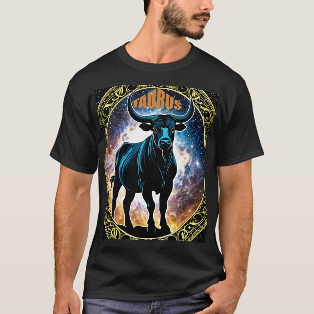 Taurus astrology Zodiak  sign T-Shirt (Front)