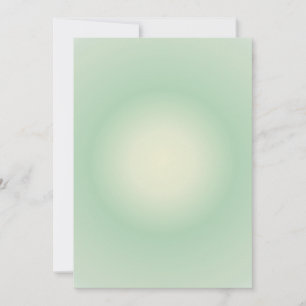 Taurus Aura Gradient Zodiac, Green Aura Gradient Holiday Card