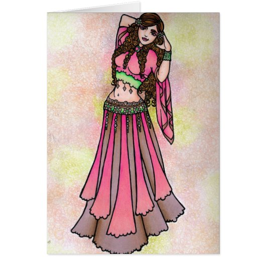 Taurus Belly Dancer Cards (Front)