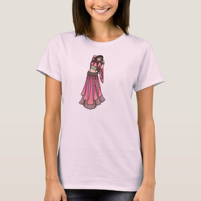 Taurus Belly Dancer T-Shirt (Front)