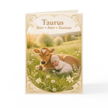 Taurus Birth Announcement| Dreamy Collection