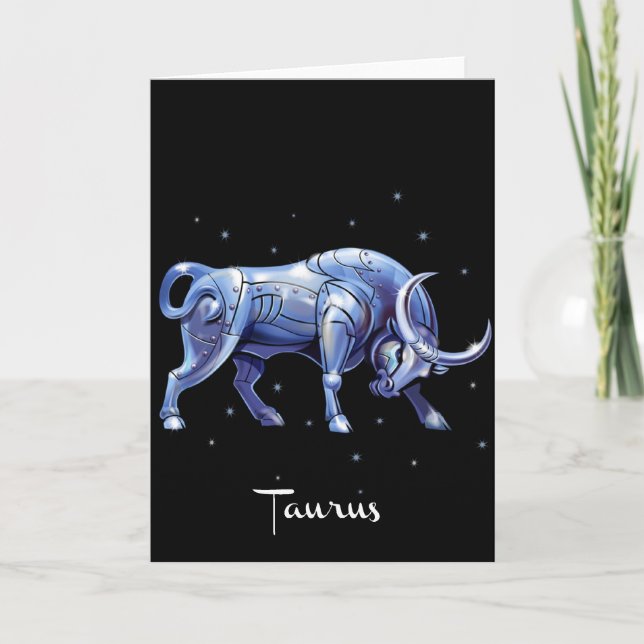 Taurus Birthday Card (Front)