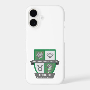 Taurus Birthday Crest™ for April 20-30 iPhone 17 Case