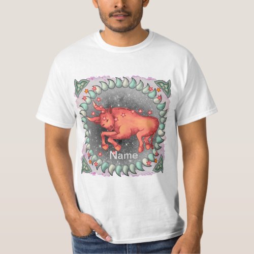 Taurus  Birthday custom name  T_Shirt