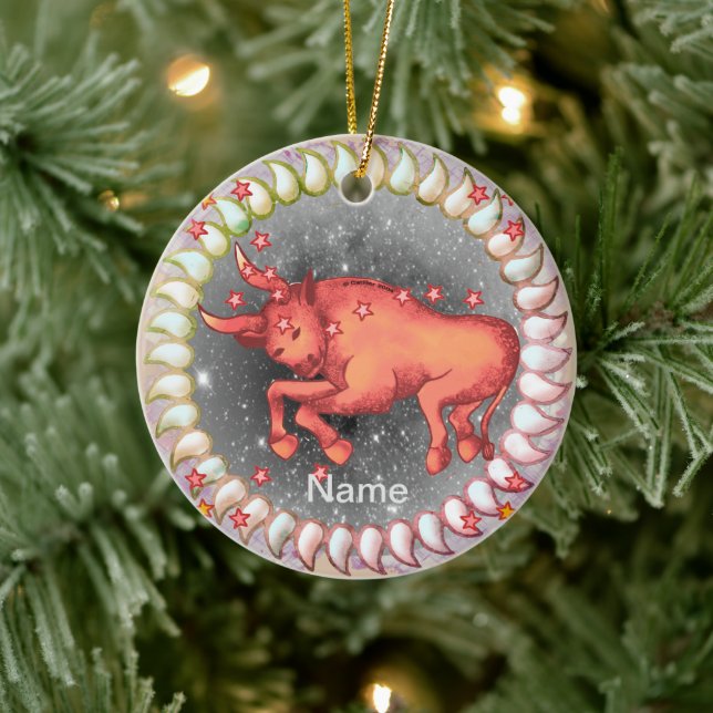 Taurus  Birthday  ornaments (Tree)
