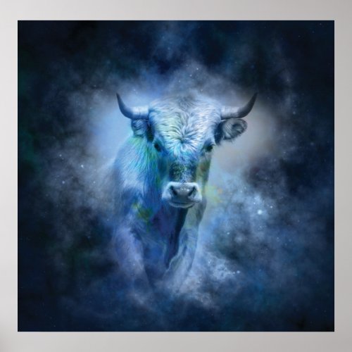 Taurus Bull Poster