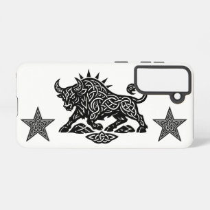 Taurus Bull Sigil — Earthbound Zodiac Inkwork Samsung Galaxy S21 Case