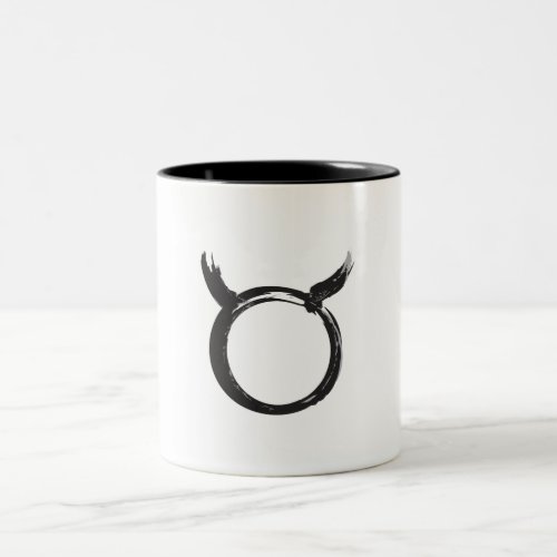 Taurus Bull Zodiac Sign Spring Astrology   Two_Tone Coffee Mug