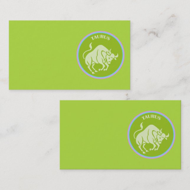 Taurus Business Card (Front/Back)