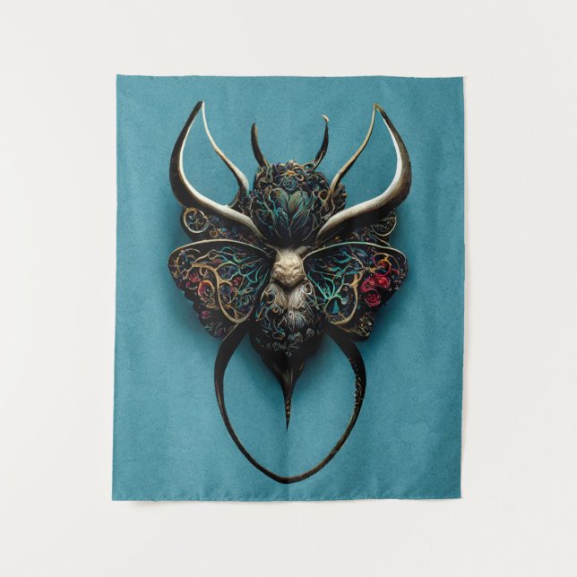 Taurus Butterfly Tapestry (Front)