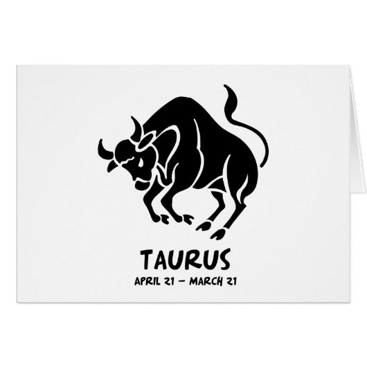 Taurus Cards (Front Horizontal)