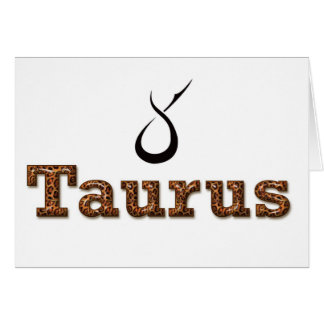 taurus, cards