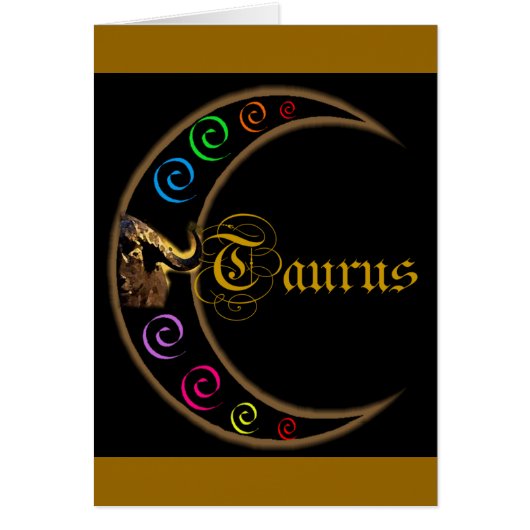 Taurus Celestrial Moon Cards (Front)