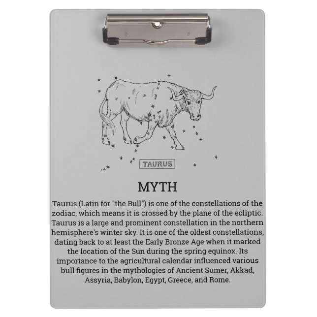 Taurus Clipboard (Front)