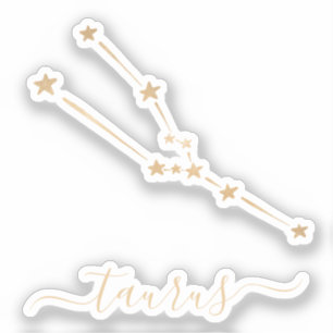 Taurus Constellation Ceramic Sticker