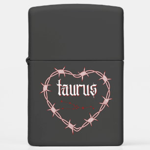 Taurus Constellation Gothic Dark Celestial Art Zippo Lighter