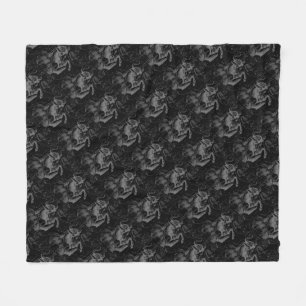 Taurus Constellation Hevelius 1690 Decor Fleece Blanket
