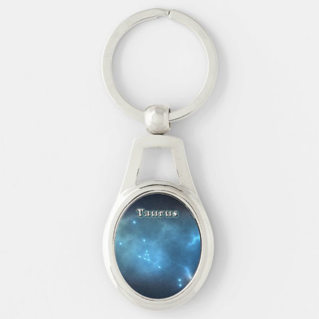 Taurus constellation keychain (Front)