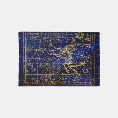 taurus constellation rug