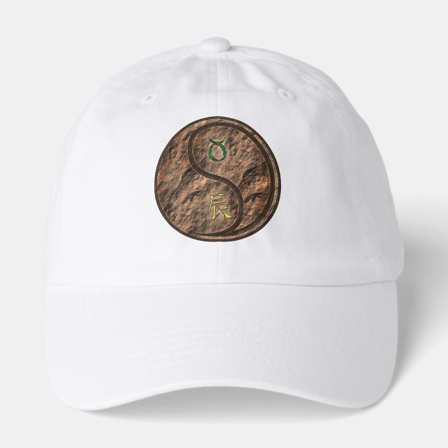 Taurus & Earth Dragon Hat (Front)