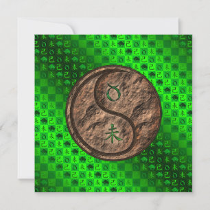 Taurus & Earth Goat Card