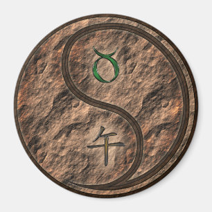 Taurus & Earth Horse Magnet