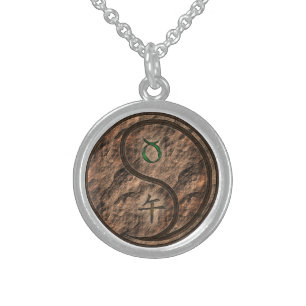 Taurus & Earth Horse Sterling Silver Necklace