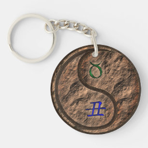 Taurus & Earth Ox Keychain