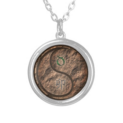 Taurus Earth Rabbit Silver Plated Necklace