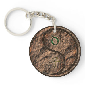 Taurus & Earth Rat Keychain