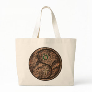 Taurus & Earth Rat Large Tote Bag