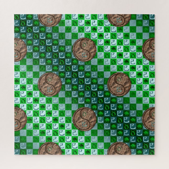 Taurus & Earth Snake Jigsaw Puzzle (Vertical)