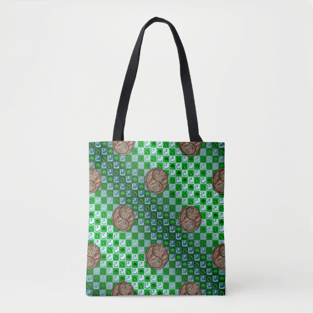 Taurus & Earth Snake Tote Bag (Front)