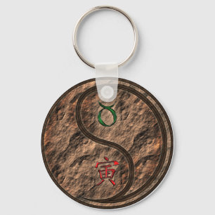 Taurus & Earth Tiger Keychain