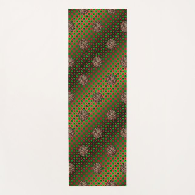 Taurus & Earth Tiger Yoga Mat (Front)