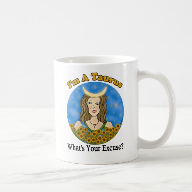 Taurus Excuse Mug (Right)