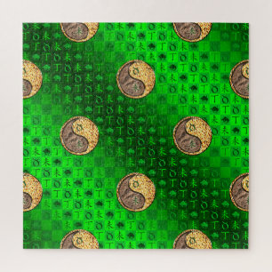 Taurus & Fire Goat Jigsaw Puzzle