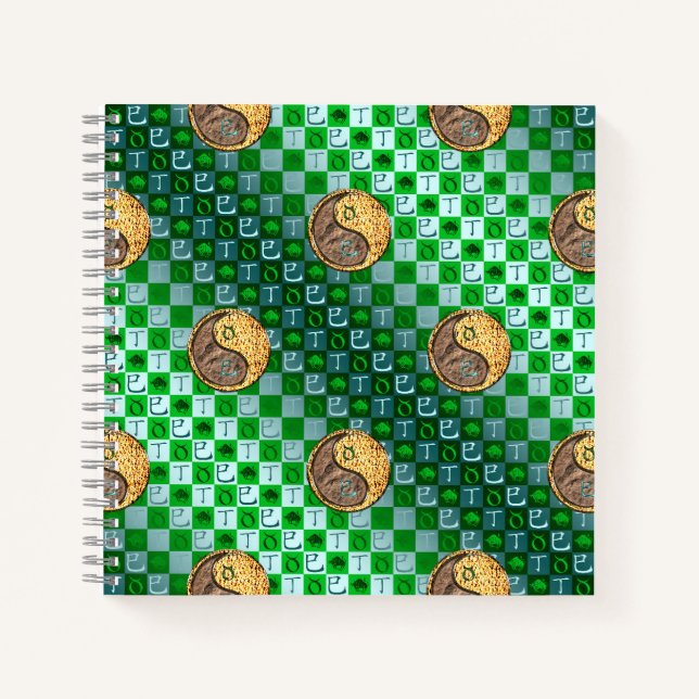 Taurus & Fire Snake Notebook (Front)