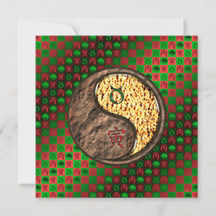 Taurus & Fire Tiger Card