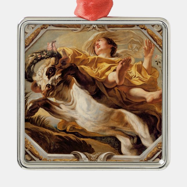 Taurus, from the Signs of the Zodiac Metal Ornament (Front)