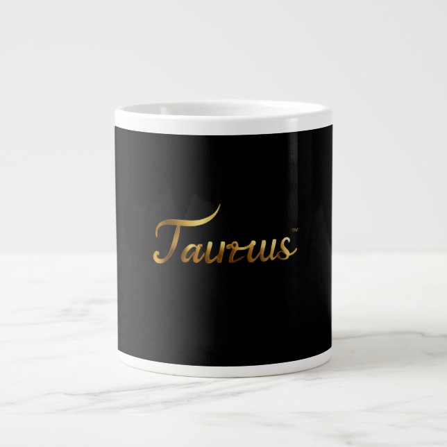 Taurus Giant Coffee Mug (Front)