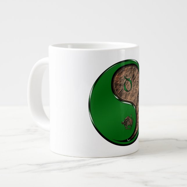 Taurus Giant Coffee Mug (Front Left)