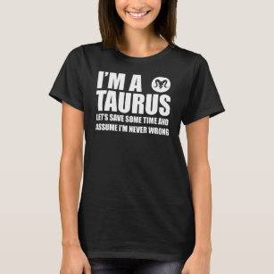 Taurus Gift Horoscope T-Shirt