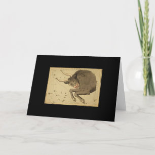 Taurus Greting Card