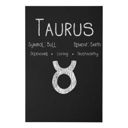 Taurus Horoscope Astrology Star Sign Birthday Gift