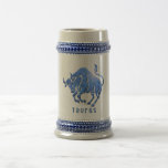 Taurus Horoscope Beer Mug