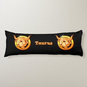 Taurus illustration body pillow