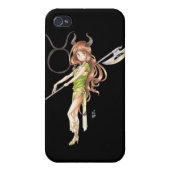 Taurus Iphone 4/4s Case (hand drawn) (Back)