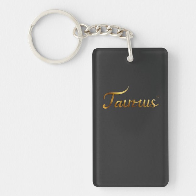 Taurus Keychain (Front)